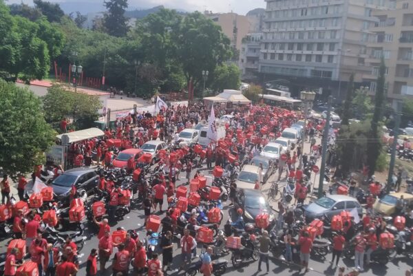 Η efood εκτελεί την εργασία με δικαιώματα. Οι εργαζόμενοι δεν παραδίδονται – 24ωρη απεργία Παρασκευή 10 Ιανουαρίου (Συγκέντρωση 09:30 στο ΣΕΠΕ ΠΑΤΗΣΙΩΝ)